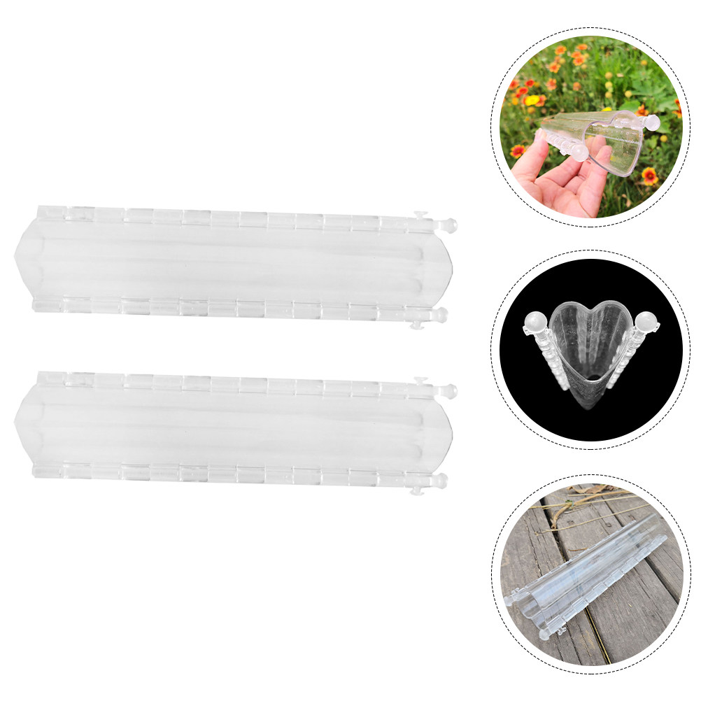Gardening Tools Vegetables - 2 moules transparents en forme de