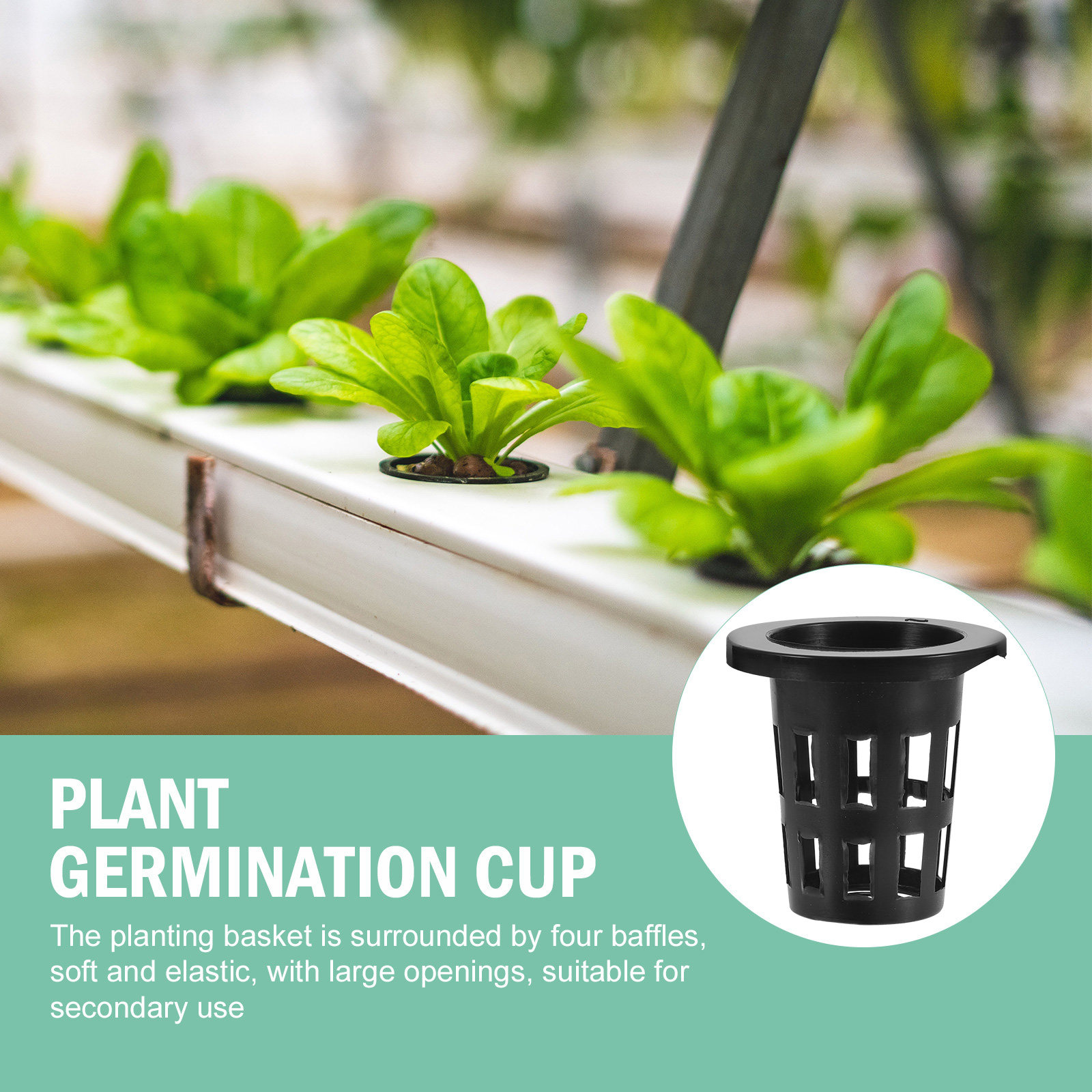50 pièces de paniers de planta - Gardening Tools Vegetables avis et prix