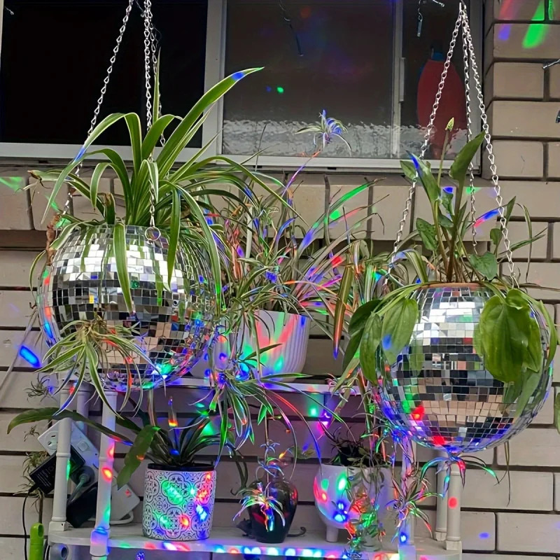 Jardinière à boules de miroir  - Self-Watering Planter avis et prix