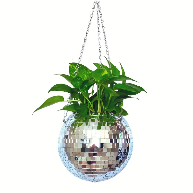 Jardinière à boules de miroir  - Self-Watering Planter avis et prix